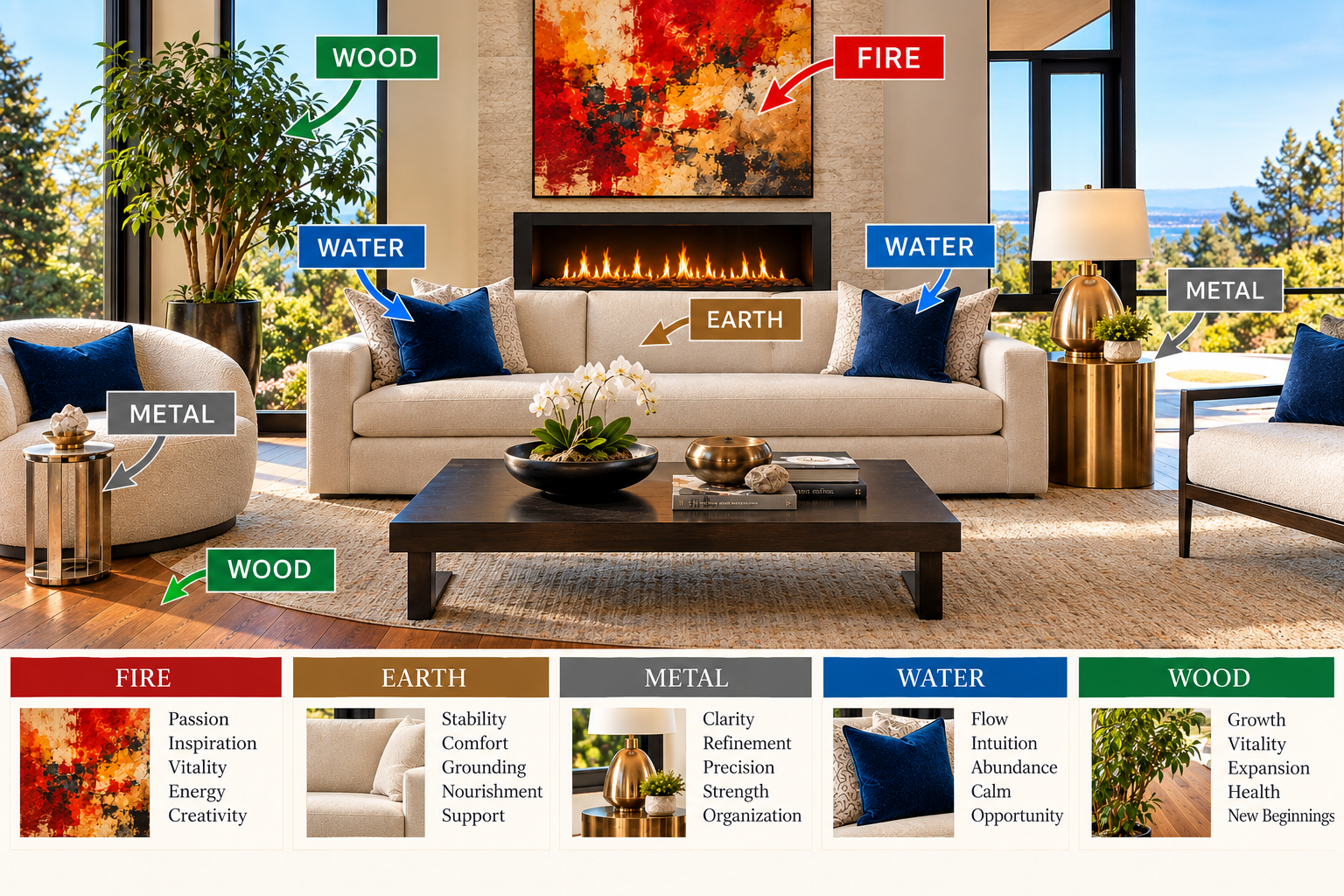 the elements in your home